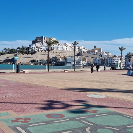 The Beach Across The Street Peñíscola Exterior foto
